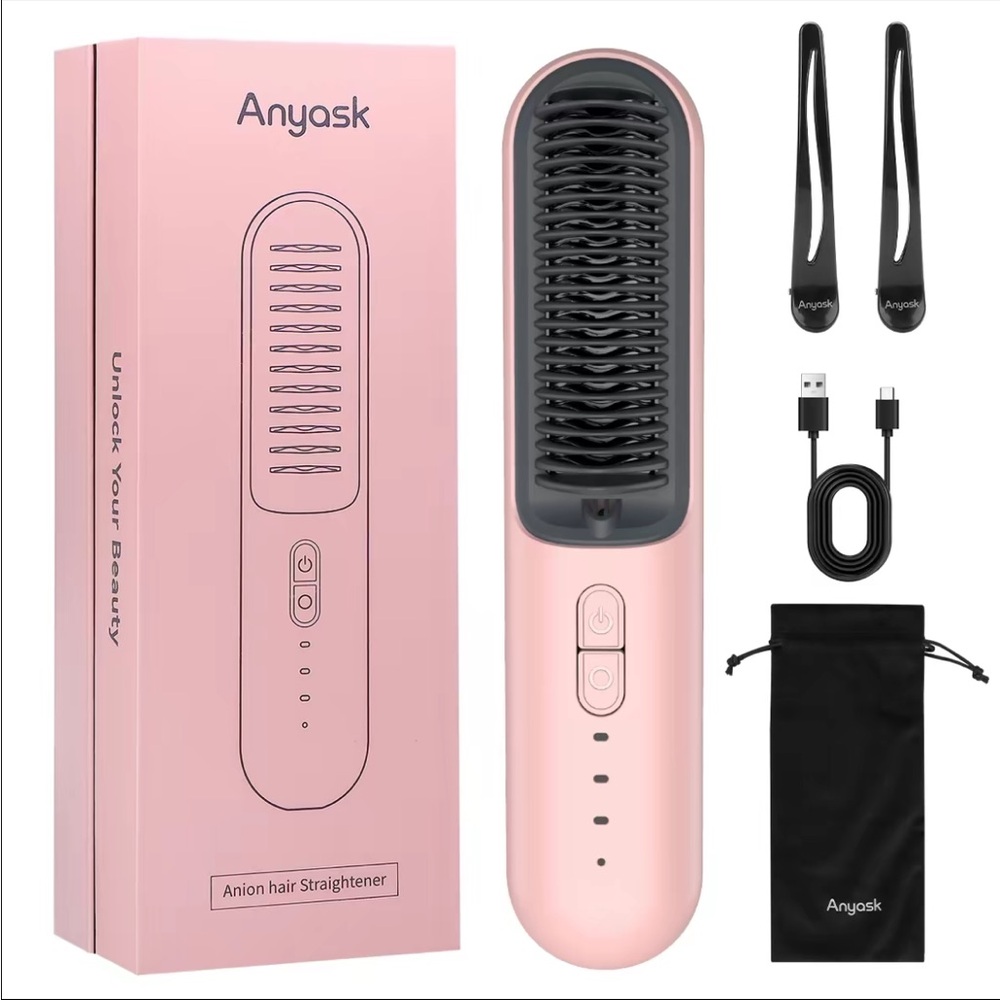 Anyask Cordless Hair Straightener